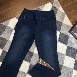 Belle Classic Indigo Straight mini boot Leg Jeans